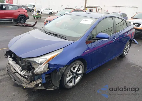 2017 Toyota Prius Three Touring from USA, damaged, VIN JTDKARFU0H3537983